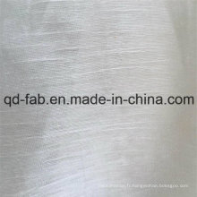 64% Linen 20% Coton16% Tissu en nylon fin en nylon fin (QF16-2508)